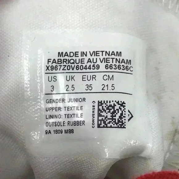 DINOVERSE CUSTOM CHUCK TAYLOR ALL STAR CONVERSE JURASSIC PARK LAND BEFORE TIME - Picture 2 of 10